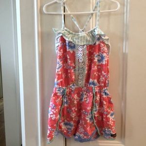 Matilda Jane size 6 Tropical Butterfly romper